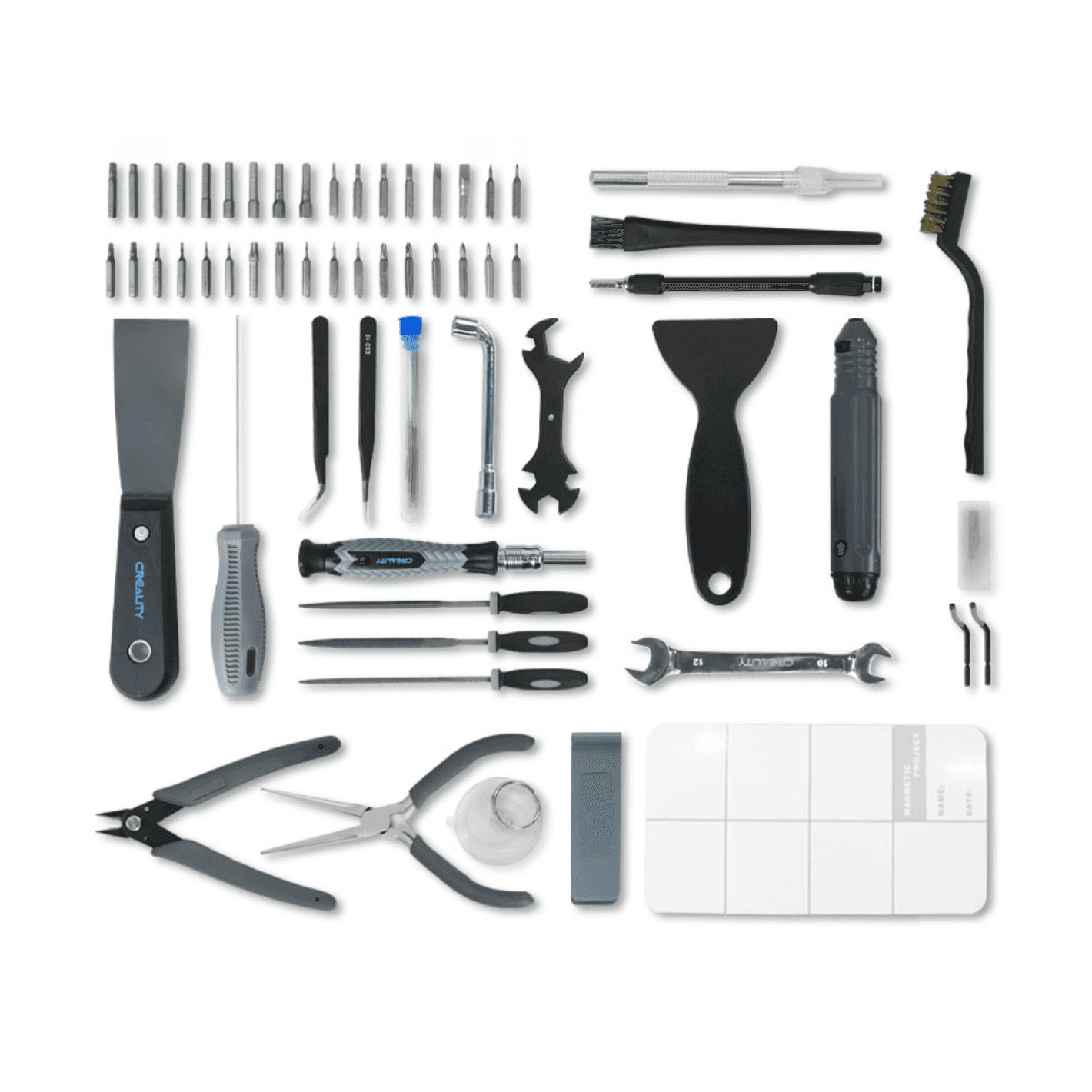 Kit De Herramientas 3d Creality, 74 Piezas P/ Impresoras Fdm vista 3