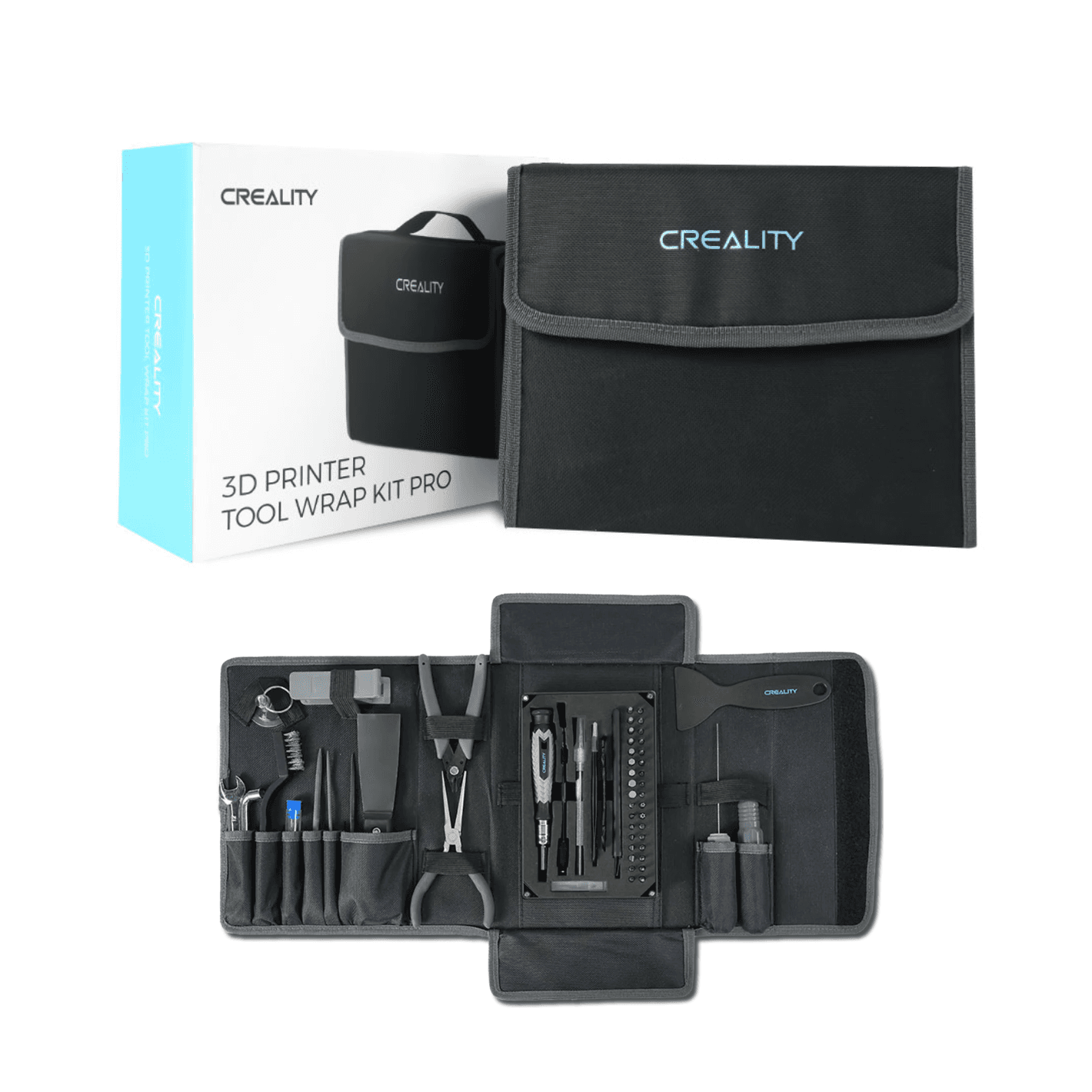 Kit De Herramientas 3d Creality, 74 Piezas P/ Impresoras Fdm