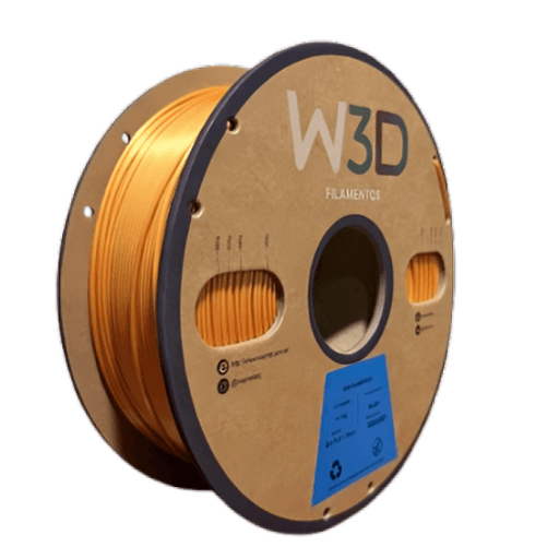 Filamento PLA Dorado Silk W3D 1kg 1,75mm