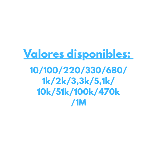 Pack 10 Resistencia vista 2